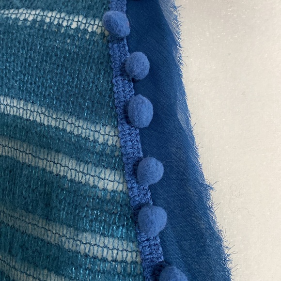 Appliqué and Pom Pom Long Duster Cardigan - Picture 3 of 8